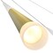 Cwi Lighting Andes LED Multi Light Pendant With Satin Gold Finish 1103P20-13-602 - alternate 4